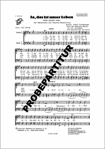 [195321] Ja, das ist unser Leben (Wien bleibt Wien)