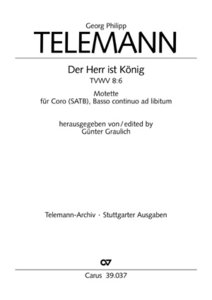 [195355] Der Herr ist König, TVWV 8:6