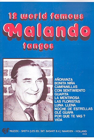 [187127] 12 World famous Malando Tangos