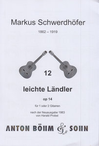 [88550] Zwölf leichte Ländler op. 14