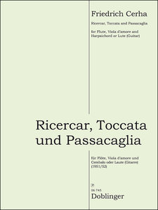 [06-00745] Ricercar, Toccata und Passacaglia (1951/52)