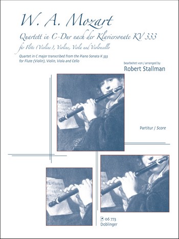 [06-00773-ST] Quartett C-Dur nach KV 333
