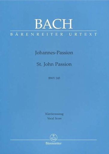 [100185] Johannespassion, BWV 245