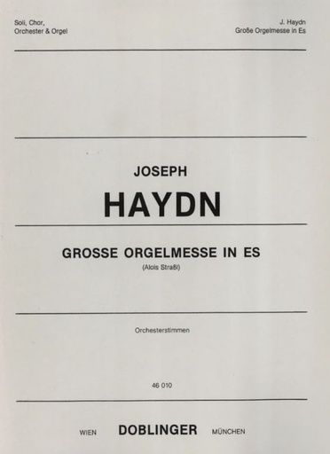 [46-00010-ST] Große Orgelsolomesse, Hob. XXII:4