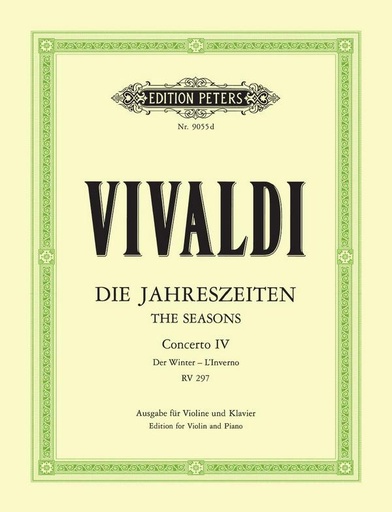 [51147] Winter aus den 4 Jahreszeiten op. 8/4