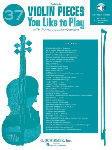 [260008] 37 Violin pieces you like to play