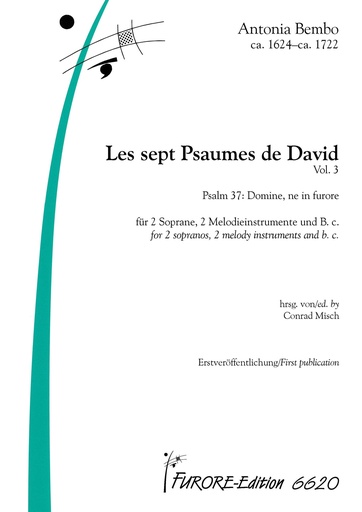 [134118] Les sept Psaumes de David, Vol. 3 : Psalm 37 : Domine, ne in furore