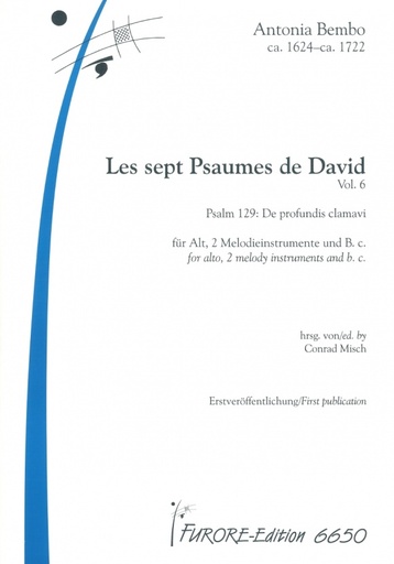 [134121] Les sept Psaumes de David, Vol. 6 : Psalm 129 : De profundis clamavi