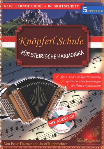 [243445] Knöpferl Schule Bd.1 - 5-Fingersatz