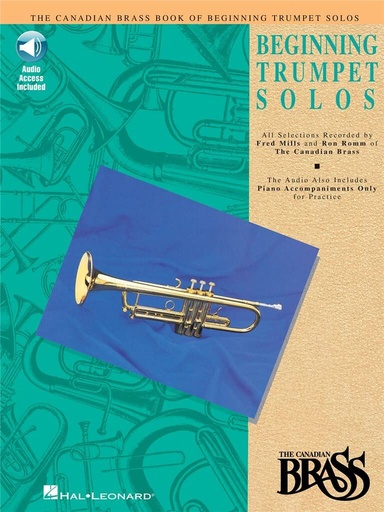 [117681] Canadian Brass Series of Brass Solos trumpet beginning