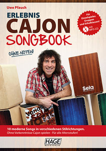 [302381] Erlebnis Cajon Songbook - Ohne Noten!