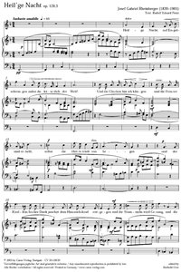 [161681] Heil'ge Nacht / Osterlied, op. 128/3+4