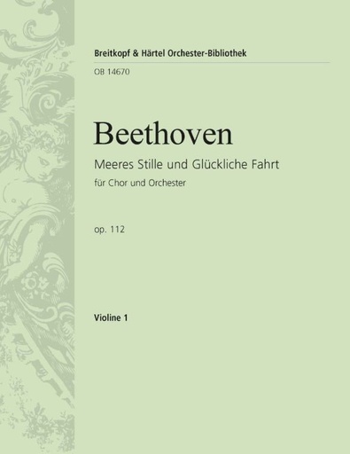 [161727] Meeres Stille und glückliche Fahrt, op. 112