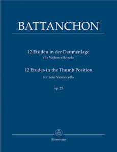 [220246] 12 Etüden in der Daumenlage op. 25