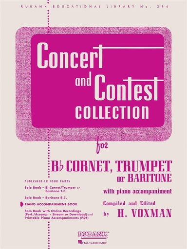 [245995] Concert + Contest Collection Trp/bar
