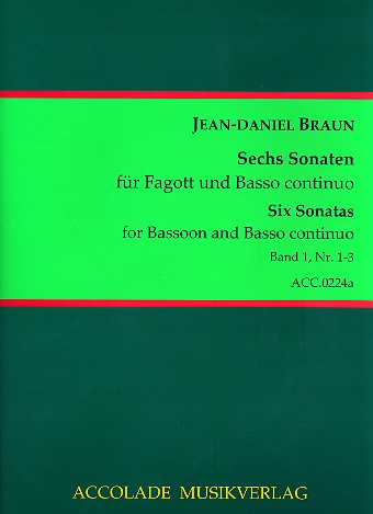 [246124] 6 Sonaten Band 1 (1-3)