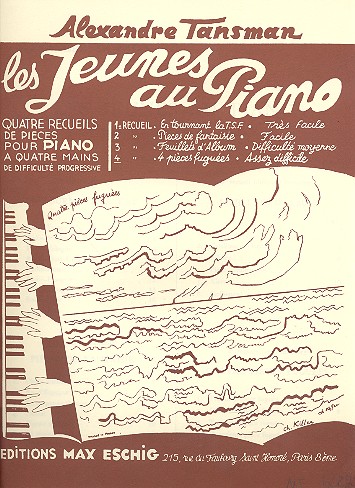[175435] Les Jeunes auf piano, 4 recueil - Pieces Fuguees