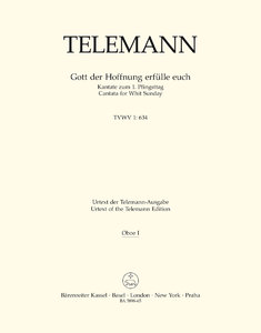 [298996] Gott der Hoffnung erfülle euch TVWV 1:634