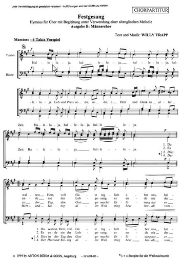 [176180] Festgesang