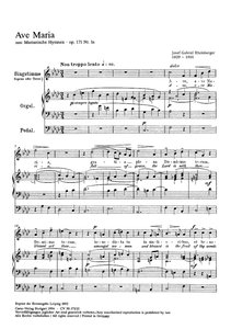 [100807] Ave Maria, op. 171/1a