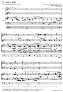 [100826] Ave maris stella, op. 171/4a