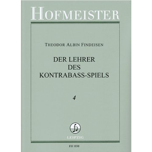 [3604] Der Lehrer des Kontrabaß-Spiels Band 4