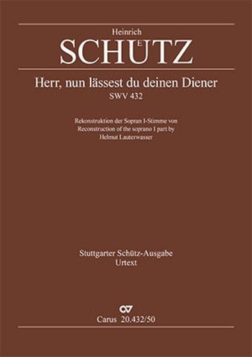 [328626] Herr nun lässest du deinen Diener SWV 432