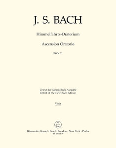 [284994] Himmelfahrts-Oratorium, BWV 11