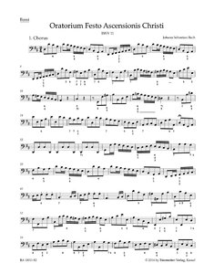 [284997] Himmelfahrts-Oratorium, BWV 11