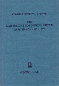 [295925] Die Kaiserliche Hof-Musikkapelle in Wien von 1543-1867