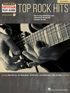 [311680] Top Rock Hits - Deluxe Guitar Play-Along Vol. 1