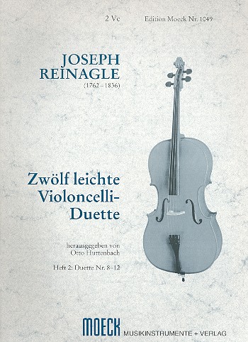 [87249] 12 leichte Cello Duette Heft 2 Nr. 8 - 12