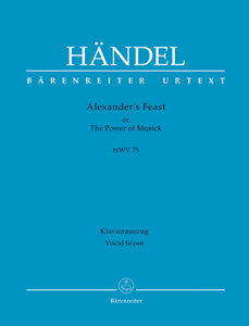 [267191] Alexander's Feast or The Power of Musick, HWV 75