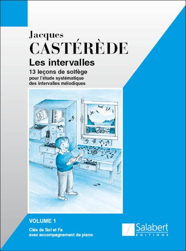 [218221] 13 lecons de solfege -Vol 1,  Les intervalles