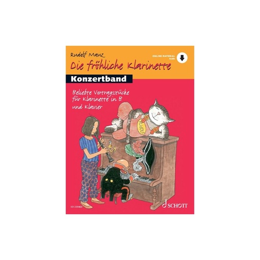 [304805] Die fröhliche Klarinette - Konzertband