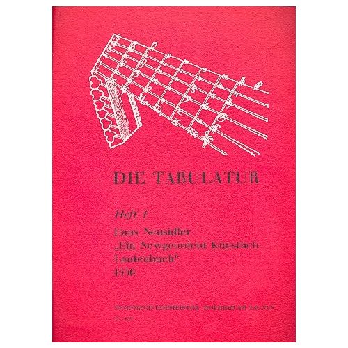 [223230] Ein Newgeordent Künstlich Lautenbuch Bd. 1