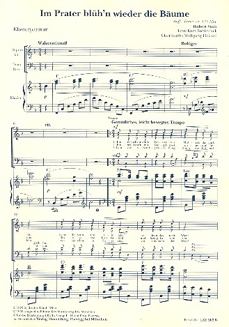 [139182] Im Prater blüh'n wieder die Bäume