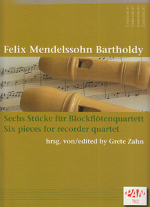 [277791] 6 Stücke für Blockflötenquartett