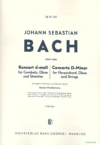[254115] Konzert d-moll BWV 1059