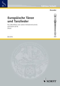 [215793] Europäische Tänze und Tanzlieder