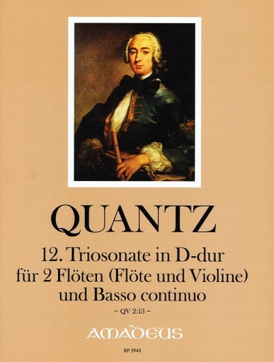 [182354] 12. Triosonate D-Dur QV 2:13