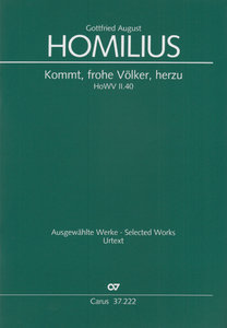 [293005] Kommt, frohe Völker, herzu, HoWV II.40