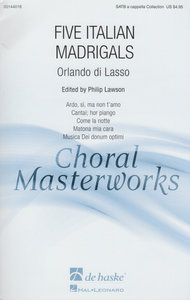 [294307] Five Italian Madrigals