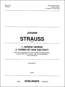 [46-00834-KLA] 1. Herein . . . ! Herein . . . ! / 2. Vorbei ist nun das Fest . . .