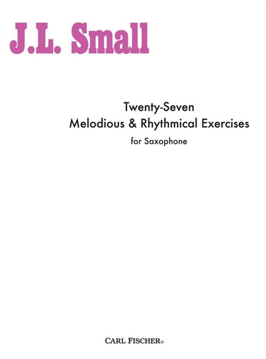 [225855] 27 Melodious & Rhythmical Exercises