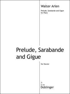 [01-00693] Prelude, Sarabande and Gigue