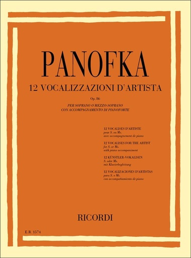 [74123] 12 Vocalizzi d'artista op. 86