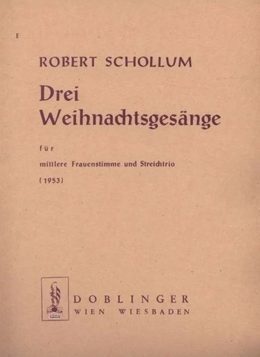 [08-00819] Drei Weihnachtsgesänge