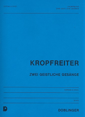 [08-00853] Zwei geistliche Gesänge