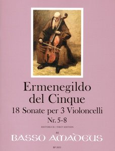 [325389] 18 Sonate per 3 Violoncelli Band 2 Sonaten 5 - 8